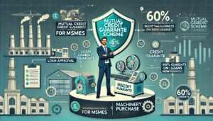 Government Rolls Out Mutual Credit Guarantee Scheme: provides 60% guarantee for credit facility up to Rs.100 crore